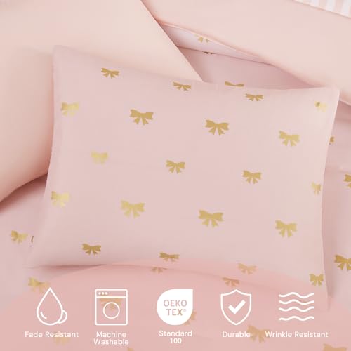 Image of Queen Comforter Set with Sheets for Girls-7 Pieces Queen Bedding Sets