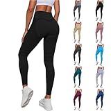 Ce pantalon de yoga extensible à taille haute pour femmes est parfait pour une utilisation quotidienne, à la maison, à l'école, pour le sport, les vacances, les heures de bureau, l'entraînement. Ce pantalon à enfiler convient à toutes les saisons
