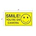 (Set of 6) Smile You're On Camera Sign - 2