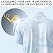 Men's Dry Fit Golf Shirts – Moisture-Wicking, UV Protection, Anti-Odor Short Sleeve Performance Polo for All-Day Comfort (US, Alpha, Large, Regular, Regular, Sky Blue)