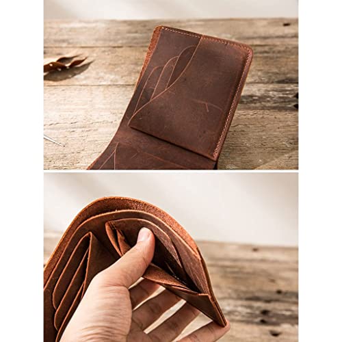 Wallets for Men Slim Mens Leather Minimalist Card Front Pocket Bifold Wallets,Wallets,Leather Wallet3