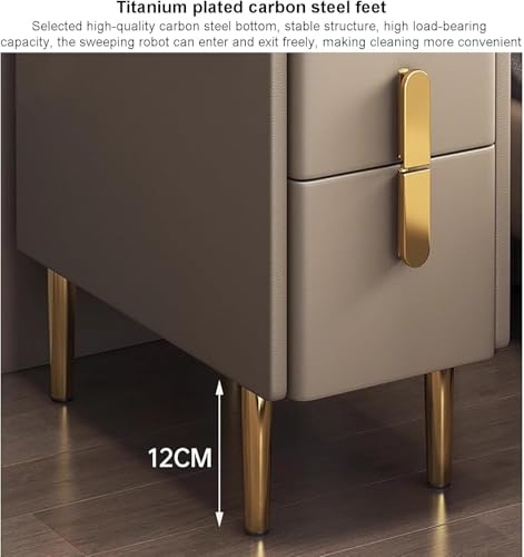 Table de nuit fine : la solution gain de place pour petite chambre - 4