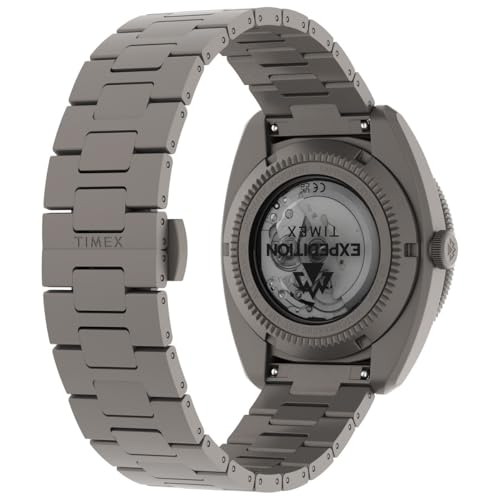 Image of TIMEX Expedition Tonneau 41mm Black Dial Mechanical Automatic Men Watch - TW2Y63800UJ