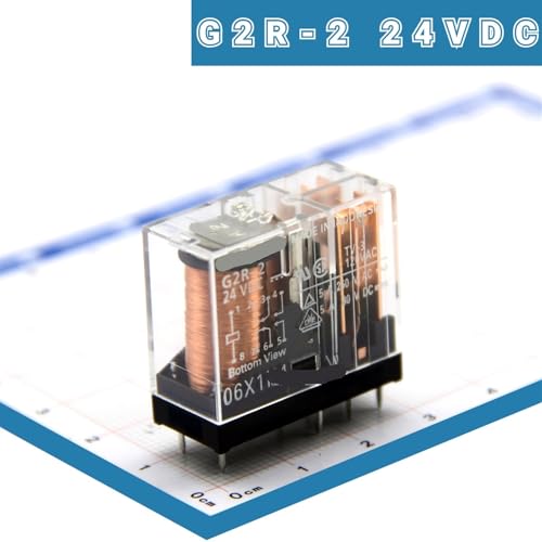 Relais G2RK-2 24VDC bistable à 8 broches et 5A pour circuit imprimé