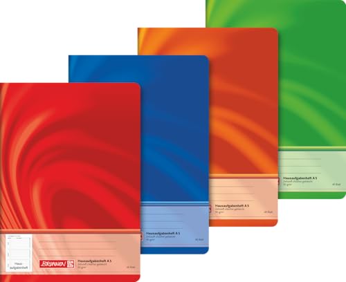 BRUNNEN Hausaufgabenheft Vivendi | A5, 48 Blatt, sortiert