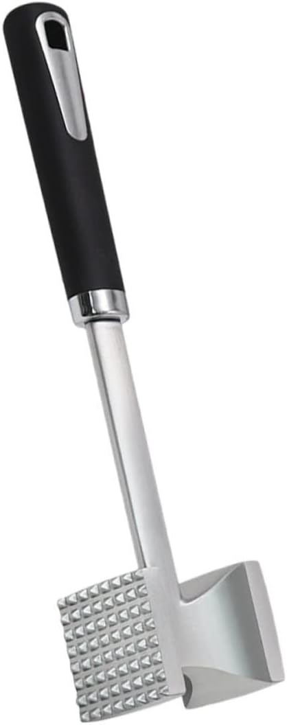 LABRIMP Meat Mallet Tool Dual-sided Nails Hammer Easy to Use Meat Tenderizer for Steak