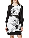 100% LYOCELL United Colors of Benetton Vestito 4FDP5VCA3 Vestido, Negro 100, S para Mujer
