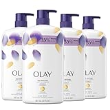 Olay Age Defying and Moisturizing with Vitamin E Body Wash, 33 Fl oz (Pack of 4)