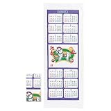 【10枚セット】【干支カレンダー手拭（絵馬柄）】2026年 お年賀 謹賀新年 干支グッズ 干支デザイン 干支手拭い 手ぬぐい 午年 うま年 年末年始 お正月 福袋 新春 迎春 御挨拶 粗品 イベント プチギフト 抽選会 景品 ノベルティ [並行輸入品]