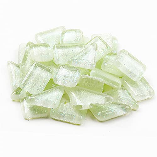 Mosaico Ceramica,Artdecor Azulejos de mosaico mixto Paso de escalones para manualidades Piedra de vitrales coloridos Teselas Para Mosaicos (Color : No13, Size : 1)