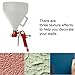 Drywall Wall Painting Sprayer,1.5 Gallon Paint Texture Tool Air Hopper Spray Gun with 3 Nozzle(4.0mm/6.0mm/8.0mm) for Stucco Mud or Popcorn on Walls and Ceiling (Red)