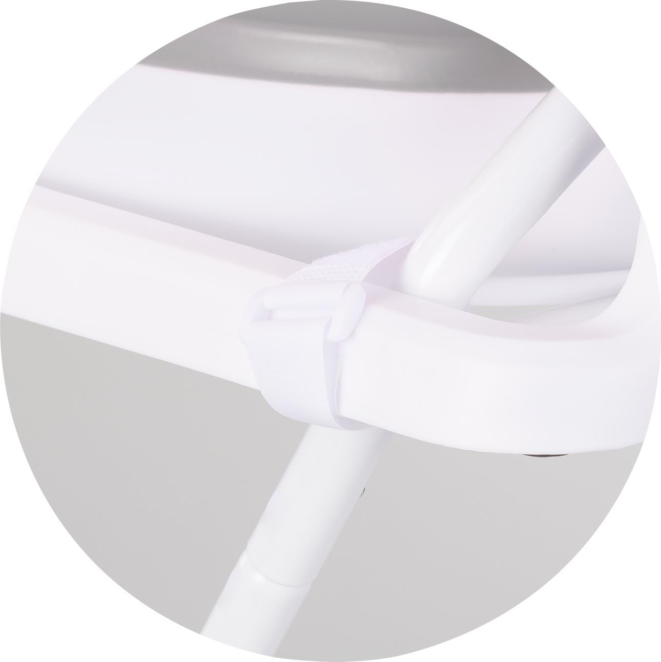 Chipolino Zestaw wanienki dziecięcej Malibu 78 cm, stojak, składany, termometr, odpływ różowy