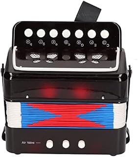 SPYMINNPOO Accordion, Kids Accordion Musical Instrument Toys Children 10 Keys Accordion Toysandgames Toy Musical Instruments, Children'S Electronic Organ, Harmonica, Cartoon Electronic Organ