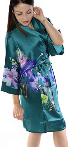 Zijden kimono jurkje | Shop bij Halsduk by Esmee