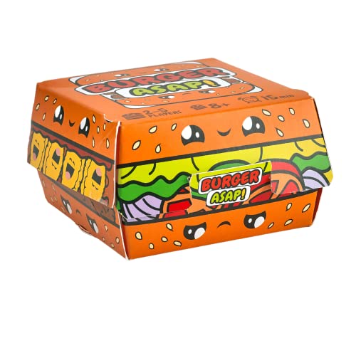 Blue Orange Games Burger lo Antes Posible Juego de Cartas – Juego de Fiesta a...