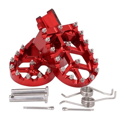 Repose pieds moto en aluminium usiné pour CRF110F et CRF125F durabilité supérieure