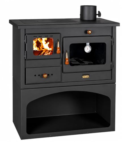 Prity Holzofen 10 kW Gusseisen Top Holzofen Schwarz Holzofen für...