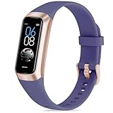 Fitness Tracker with Step Counter/Calories/Stopwatch, Activity Tracker, Health Tracker with Heart Rate Monitor, Sleep Tracker,1.10''AMOLED Touch Color Screen, Pedometer Watch for Women Men