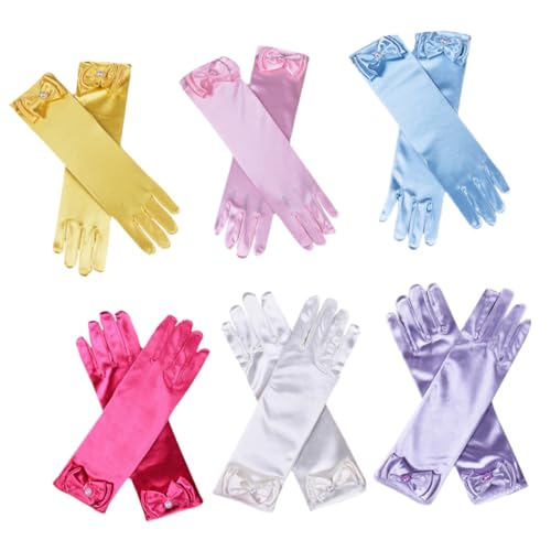 Moufles en satin de mariage pour fille et garçon, parfaits pour cortèges et fêtes d'école