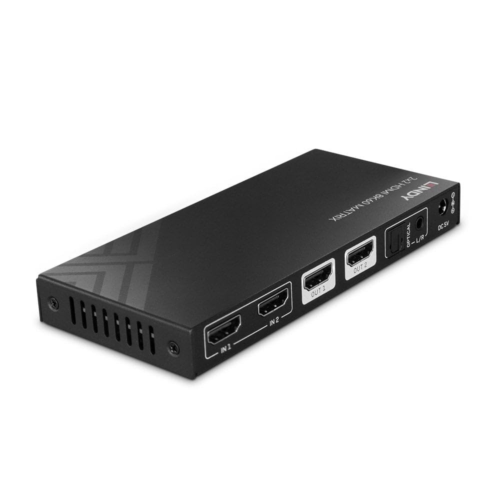 Amazon.co.jp: Lindy 2x2 HDMI 8K60マトリックス : Electronics