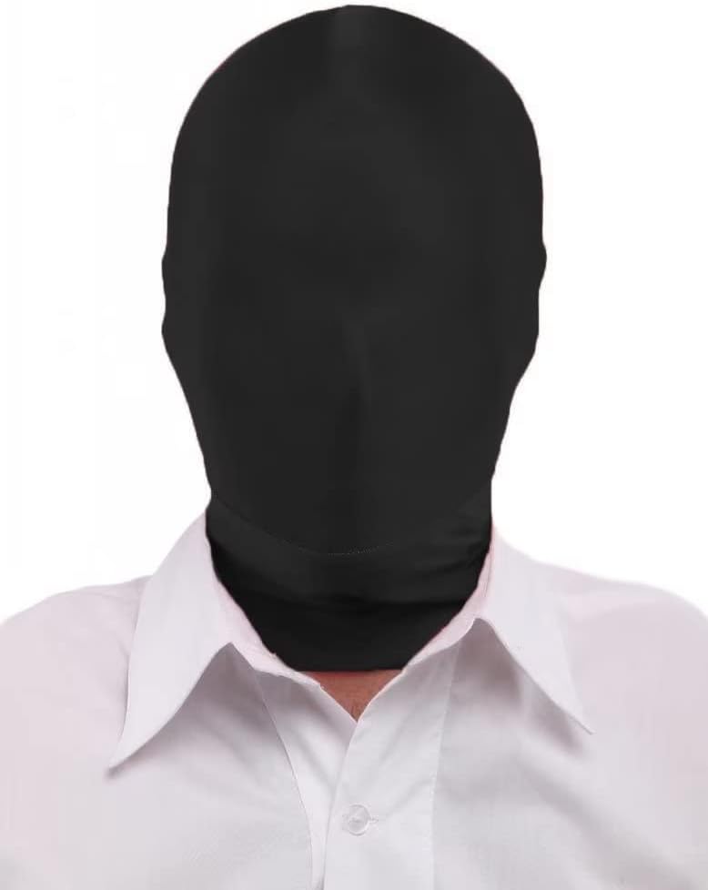 Men's and Women's Full Cover Spandex Zentai Hood Mask for Halloween Costume