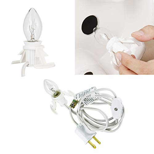 Joiedomi 15In Tabletop Prelit Ceramic Christmas Tree With Multicolor Lights, Hand-Painted Ceramic Tabletop Christmas Tree For Christmas Holiday Indoor Decorations #TOP5