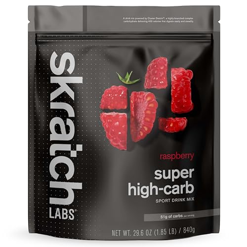 Skratch Labs High-Carb Drink Mix Raspberry 16 Servings