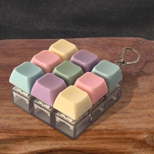 CALANDIS™ Keyboard Fidget Keychain Sensory Toy Relaxing Toy for Gifts Adults Kids Teens 9 Key | Toys & Hobbies | Educational | Other Educational Toys - Image 5 thumbnail