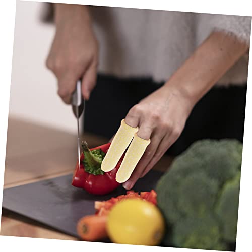 minkissy 10pcs Cut Resistant for Kitchen Gardening Universal Fit Thumb Sleeves Air Permeability