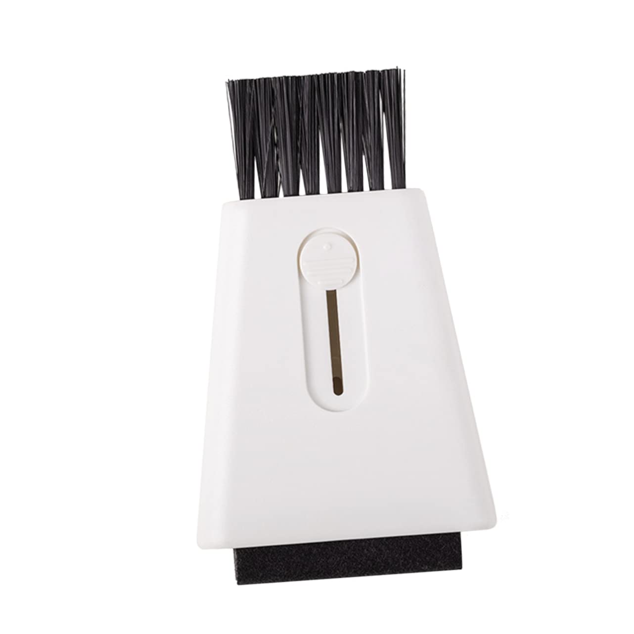ORFOFE 1pc Cleaning Brush Paintbrush Cleaners Keyboard Cleaner Computer Cleaner Kit Gap Track Narrow Space Cleaning Tools Window Brush Lapdesk Multi-Purpose Double-Head Brush Pp White