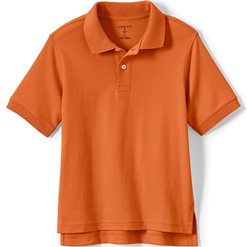 Image of Lands' End School Uniform Kids Short Sleeve Interlock Polo Shirt