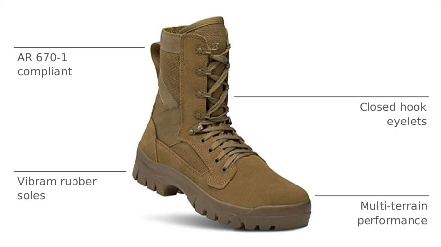 Amazon.com: GARMONT TACTICAL T8 Bifida Military Combat Boots for