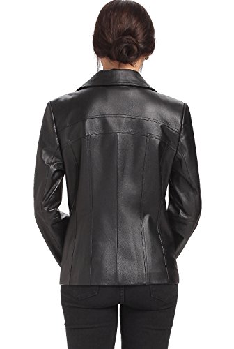 BGSD Women Kim Lambskin Leather Scuba Jacket (Also available in Plus Size & Petite)4