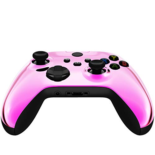 eXtremeRate Custom Shell for Xbox Core Wireless Controller - Revamp Your Gaming Gear - Chrome Pink Replacement Game Acessories Cover Faceplate for Xbox Series X & S Control [Controller NOT Included] - Image 6