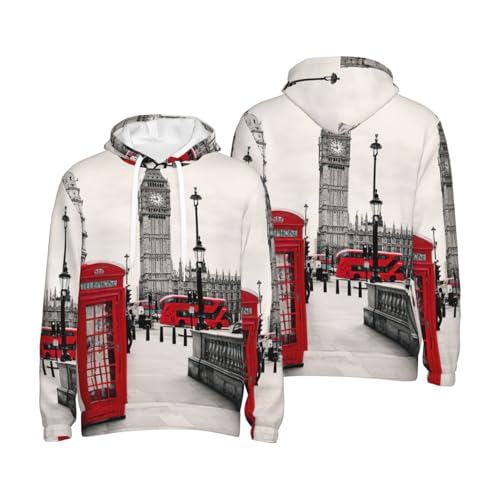 Sweat à capuche homme avec cordon de serrage pour un pull quotidien confortable - 7