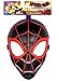Spider-Man Marvel Across The Spider-Verse Miles Morales Mask for Kids Roleplay and Costume Dress Up, Toys for Ages 5 and Up