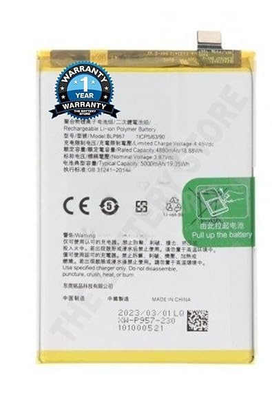 Image of THE BATTERY STORE Original BLP957 Battery for Realme 10 4G (RMX3630) Battery with 1 Year Warranty**** (NN2566)
