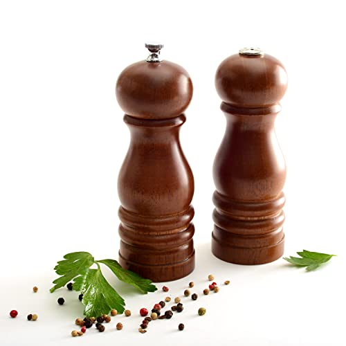 Norpro 6-Inch Peppermill and Salt Shaker Set by Norpro - Image 3