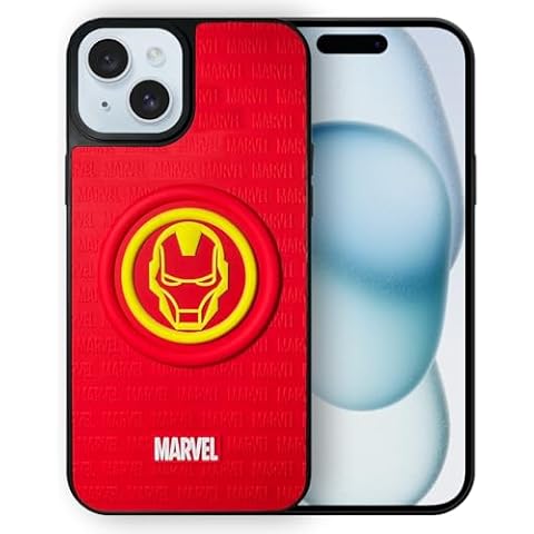 GGZHYL Iron-Man iPhone 15 Case Cover