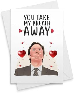 Funny Dwight Card - Romantic Card, Cute Love Card, Greeting Card, Love Greeting, Funny Love Card, Mother's Day, Valentine's Day, Christmas Card, Father's Day, Anniversary Day, Galentine Card [00445]
