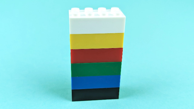 HOTUT Mattoncini Costruzioni per Bambini, 180 Pezzi Mattoncini Colorati da Costruzione, Classic Colore Bricks Blocks Giocattolo per Bambini, Compatibili con Tutti i Marchi Classic di Mattoni