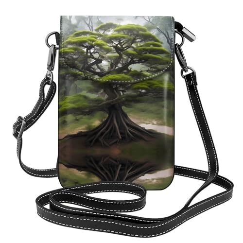 Sac à main en cuir synthétique de qualité supérieure BROLEO motif sycomore