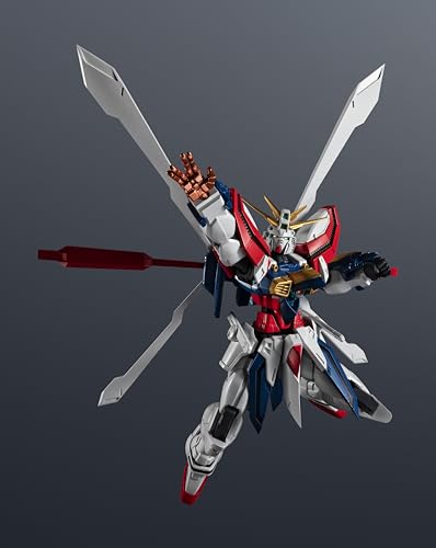 Image of TAMASHII NATIONS - Mobile Fighter G Gundam - GF13-017NJII Burning Renewal Gundam Universe Action Figure