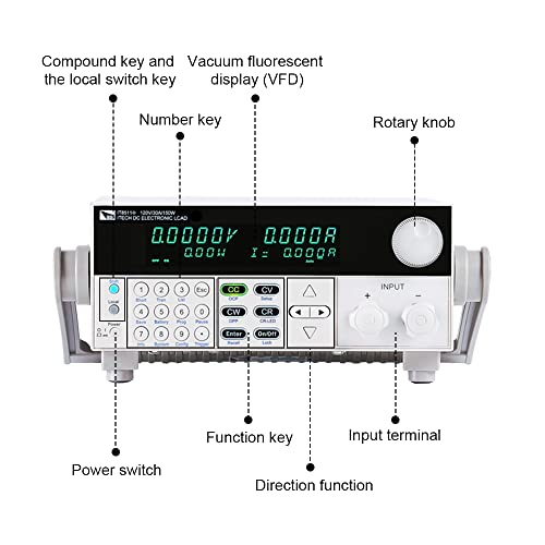 Image of ITECH IT8511A+ DC Electronic Load 0-150V /0-30A /0-150W Single Channel Readback Resolution 0.1mV /0.1mA