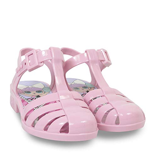Sandália Infantil LOL Laço Mania 22004 - Rosa - 28