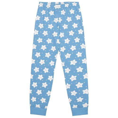 Pijama Infantil Menina Blusa e Calça Meia Malha Kyly 1000164 (BR, Numérico, 4, Regular, Branco 10001