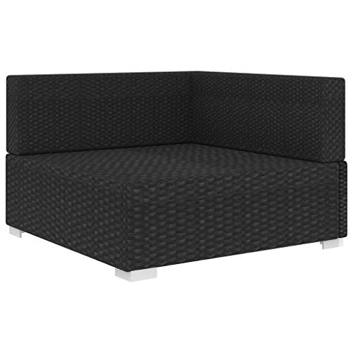 Festnight Modular-Sofa-Eckteil Ecksofa LoungeSet Rattan Gartenmöbel...