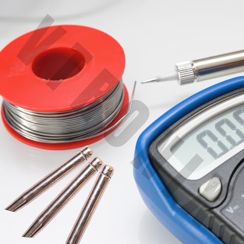 Image of VMTRONIX 125W 220V Electric Solder Soldering Iron soldering iron 125 watt original soldering iron kit 125 watt Rework Station Handle Heat Pencil Tool with 3 Soldering BIts