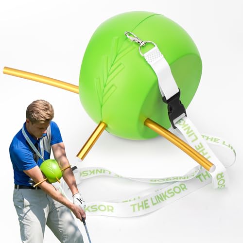 Aodse The Connector Golf Training Aid, Upgraded Golf Swing Trainer for Posture Correction Practice for All Skill Levels, Golf Swing Training Aid Helps Train Proper Swing Mechanics Arm Structure
