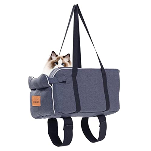 Assento de segurança para animais de estimação | Car Braço Box Pet Carrier | Assento de carro acolch